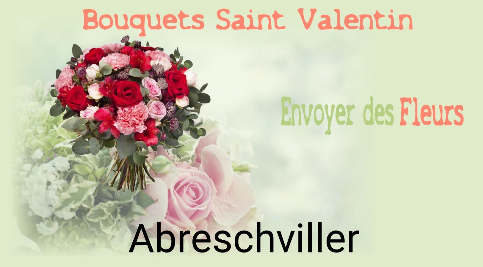 Roses de Saint-Valentin livrées à Abreschviller